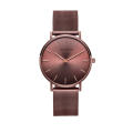 36mm coffee gold case ladies watches waterproof 3ATM women wrist watches